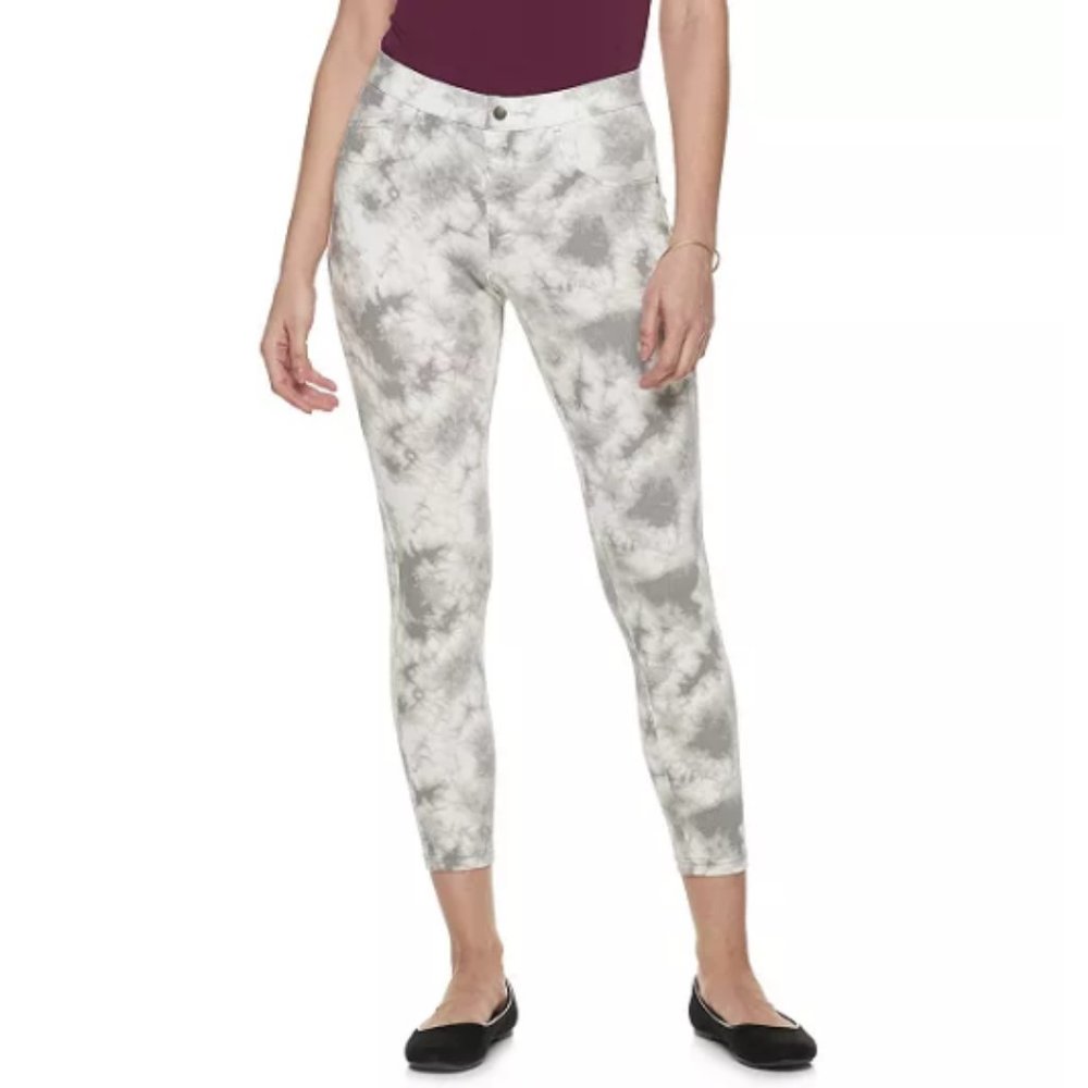Utopia by HUE Tie-Dye Slit Skimmer Jegging